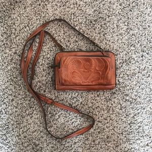 Patricia Nash Tooled Leather Crossbody